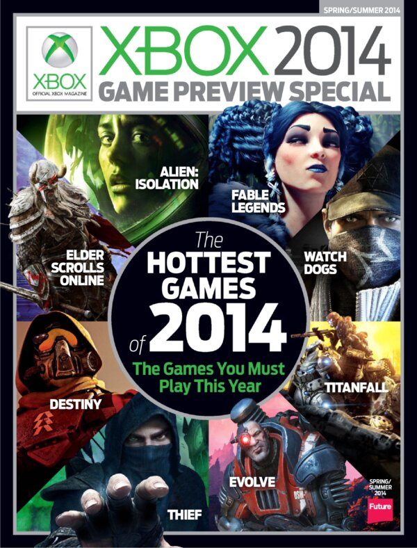 Official Xbox Magazine US   Spring Summer 2014 cover